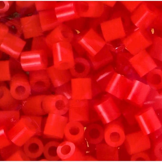 SES Creative - Beedz - Rood - Strijkkralen - 1000 Stuks - PVC Vrij - Vanaf 5 Jaar