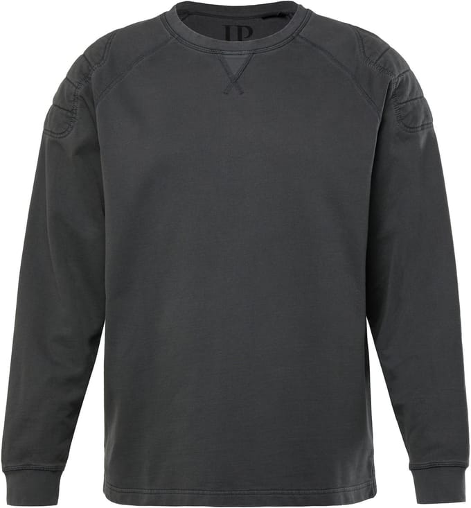 JP 1880 - Heren - Sweatshirt vintage look - Antraciet - Maat L