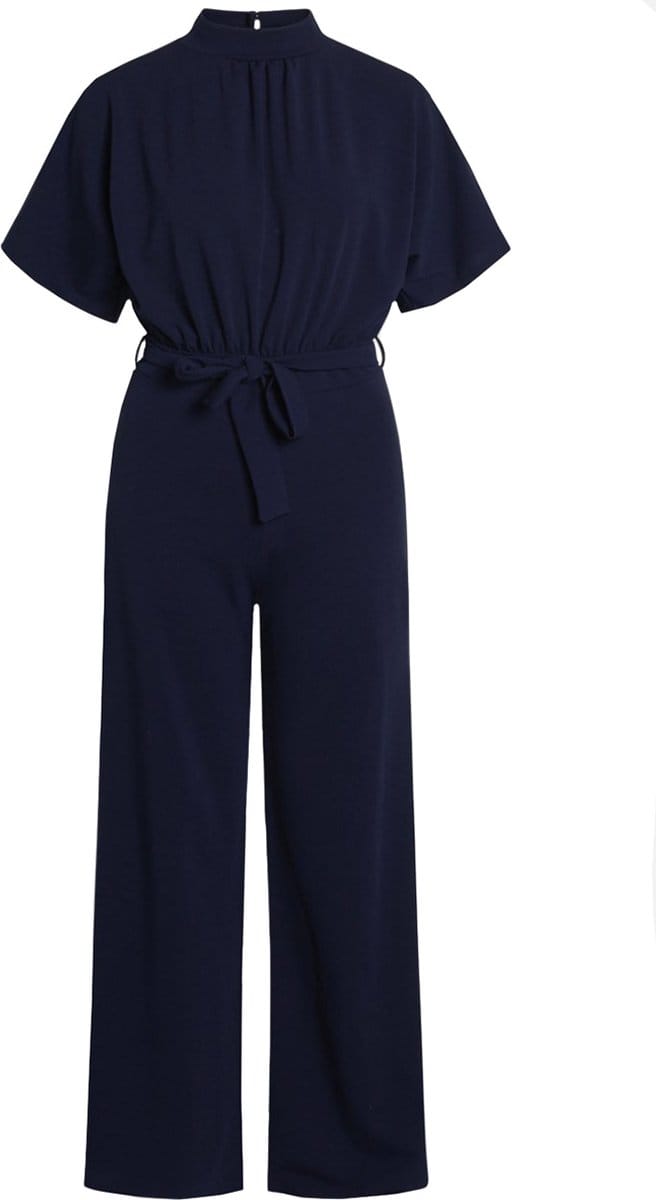 SISTERS POINT GIRL-JU Dames Jumpsuit - Navy - Maat M