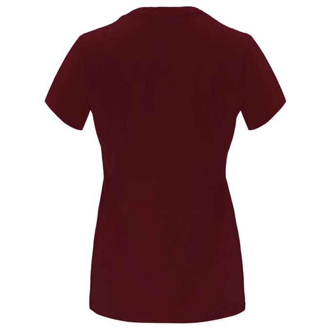 Roly Dames/Dames Capri T-Shirt (Granaatrood)