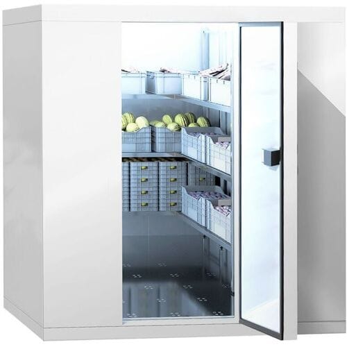 GGM Gastro Kühlzelle - 1200x2100mm - 3,7m³ Zilver