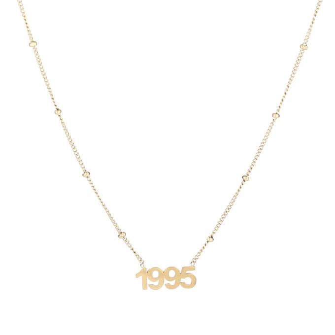 Go Dutch Label Collier mediallon White N2282-3
