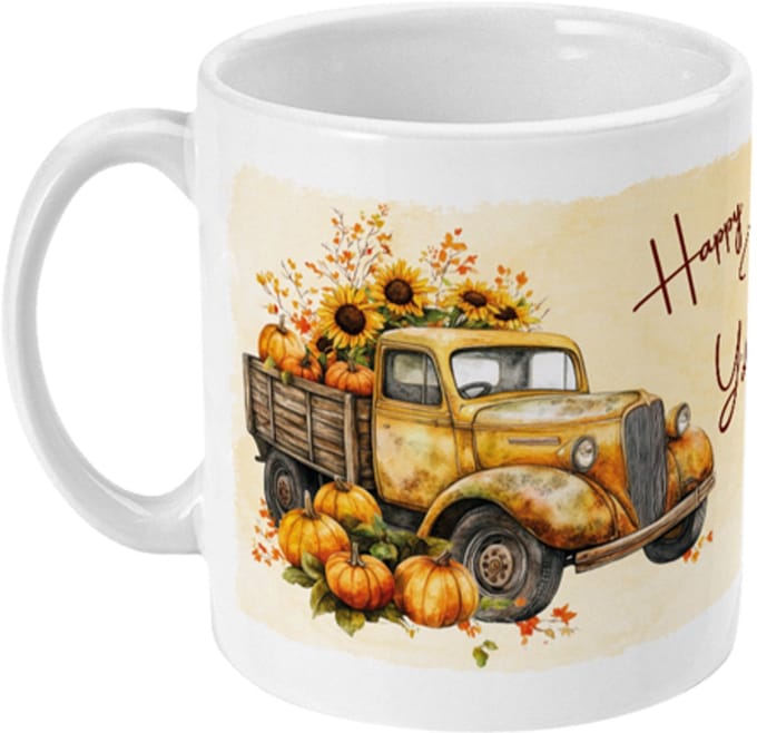 Mok | Happy Fall Y'all - Herfst Truck | 325ml