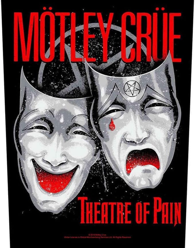 Motley Crue - Theatre Of Pain Rugpatch - Multicolours