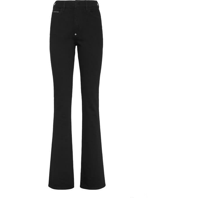 Jeans Flare Fit Skull