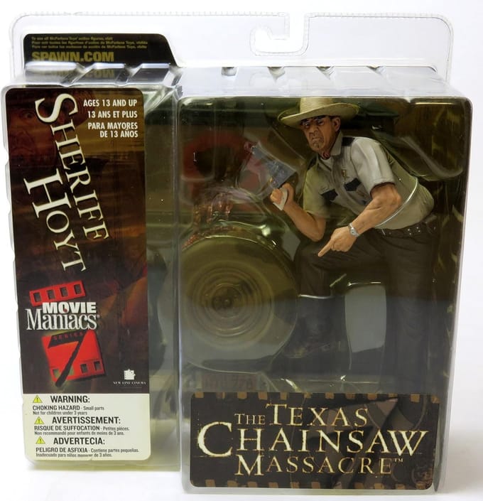 Actionfiguur Sheriff Hoyt Texas Chainsaw Massacre - Verzamelobject voor Filmfans