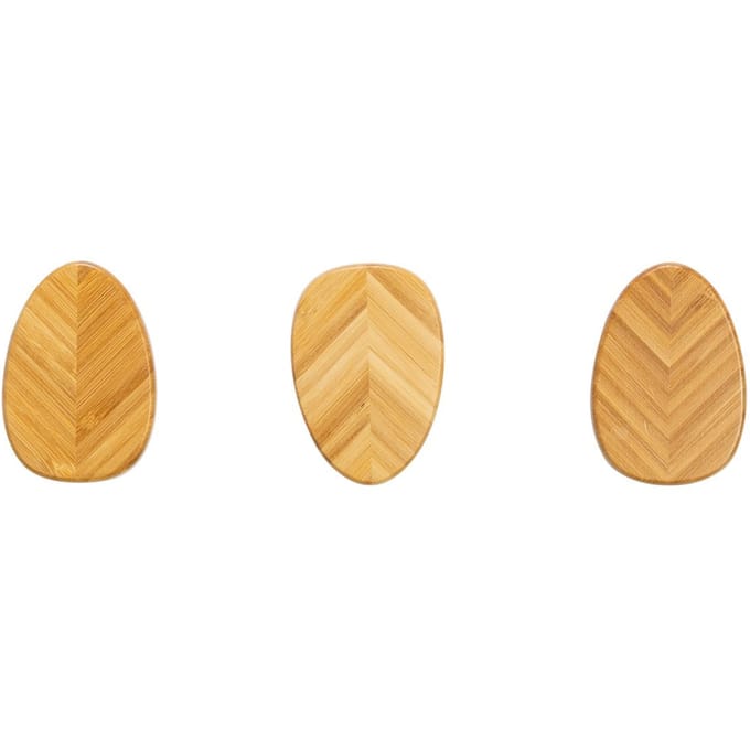 Set van 3 kledinghaken Leaf | Furniteam