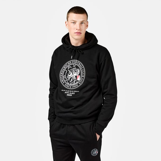 Ajax-hooded sweater logo mijn club senior