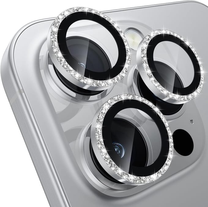 Oneay Cameralensbeschermer voor iPhone 16 Pro / iPhone 16 Pro Max — Onbreekbaar, Ultra-HD Camera-accessoire