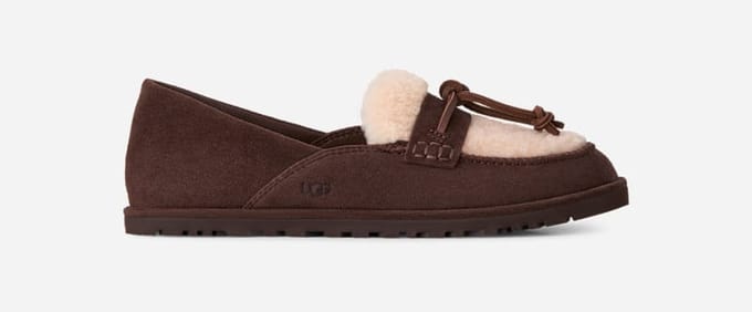 UGG® Zora Loafer in Brown, Size 9, Wool