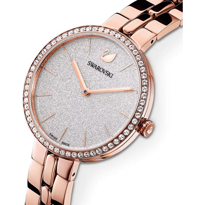 Swarovski 5517803 Cosmopolitan Roségoud Dameshorloge 32 white