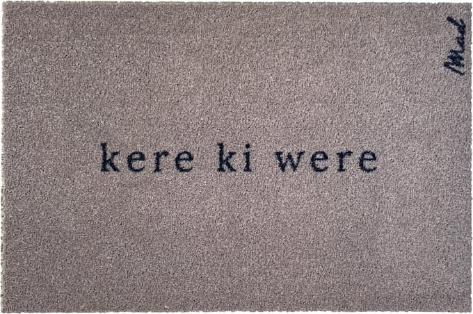 Mad About Mats - ALMA - deurmat - kere ki were - schoonloop/scraper - wasbaar - 50x75cm