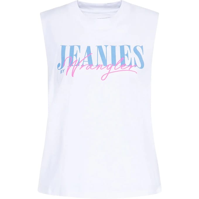 Mouwloos T-shirt Wrangler Rétro