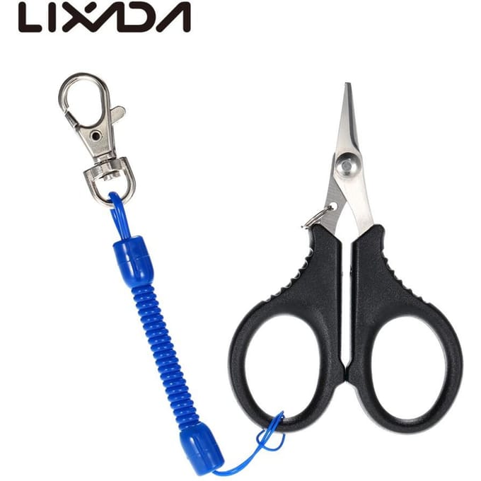 Lixada – petits ciseaux de pêche, coupe-ligne, leurres de pêche en acier inoxydable