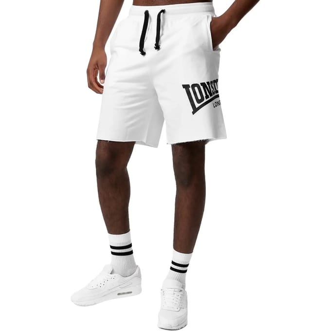 Lonsdale London Polbathic Heren Korte broek - wit - XXL