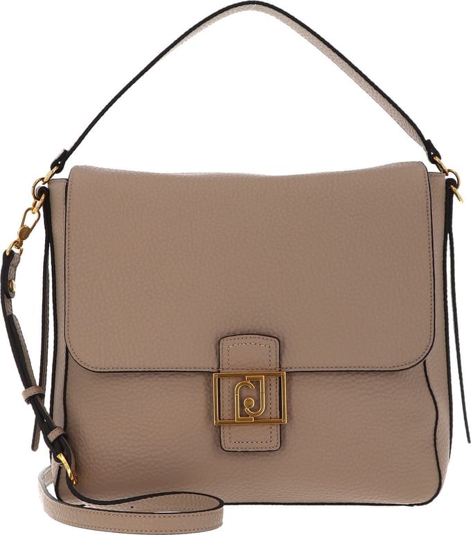 LIU JO Handtas Schoudertas Entusiasta Top Handle Light Taupe Beige