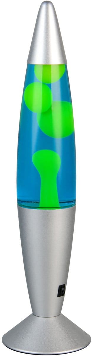 REALITY VESUV - Lava lamp - Transparant helder - incl. 1x SMD 21 W - gele lava