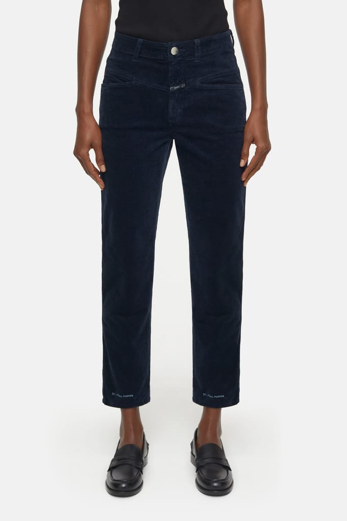 Closed Pedal Pusher Pants Dark Night Größe: W24L32 | Straight Jeans Outlet | Damen | Schwarz