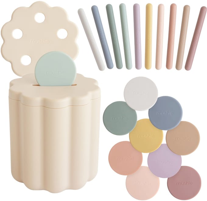Mushie Sorteerset - Coin & Tube