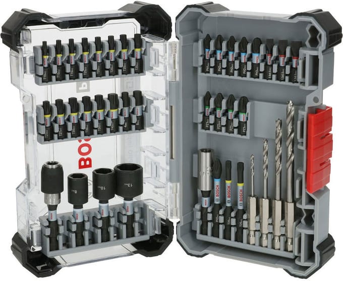 Bosch Professional PRO Impact Wood Boor-/bitset 40-delig - 2608521U87