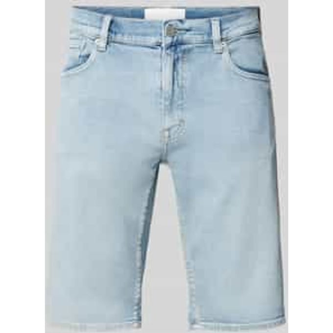 Korte jeans in effen design, model 'NAAILO HEMP'