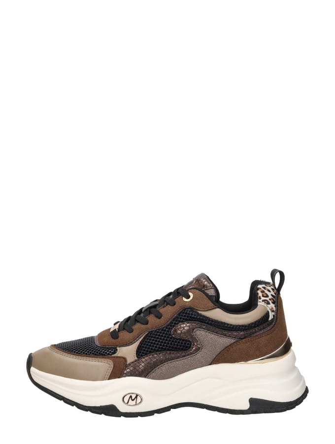 Mexx Sneaker Palma Ora Taupe/black Dames - Maat 38