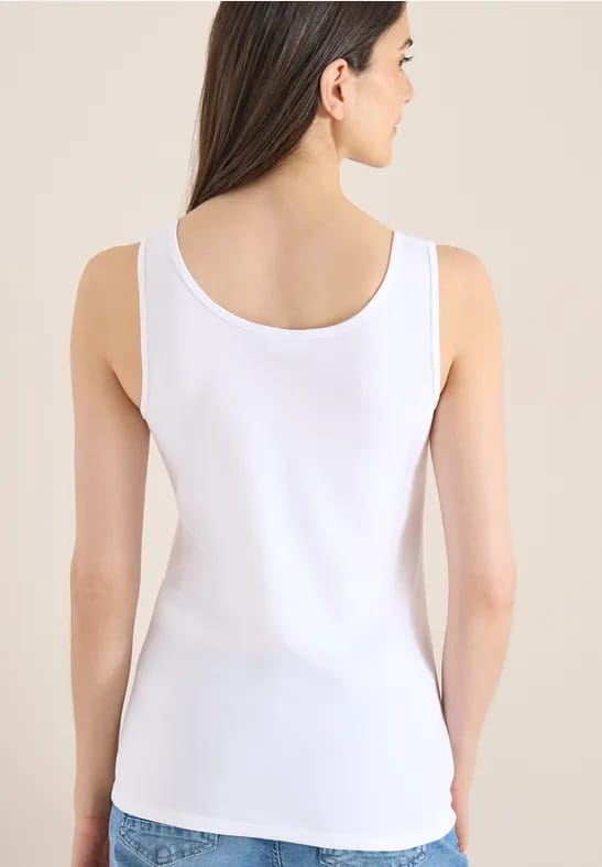 Basic top met ronde hals in een 2-pack