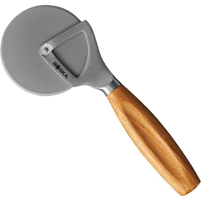 Boska Pizzasnijder Oslo+ - Non-stick BSF™ - Stabiel - Eikenhout & RVS