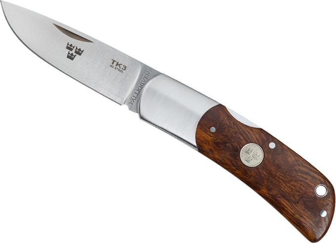 Fällkniven Zakmes Tre Kronor Folder 3 Iron Wood