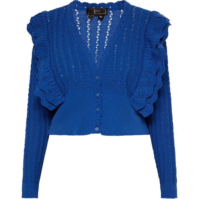 Faina Vest Dames KONING BLAUW