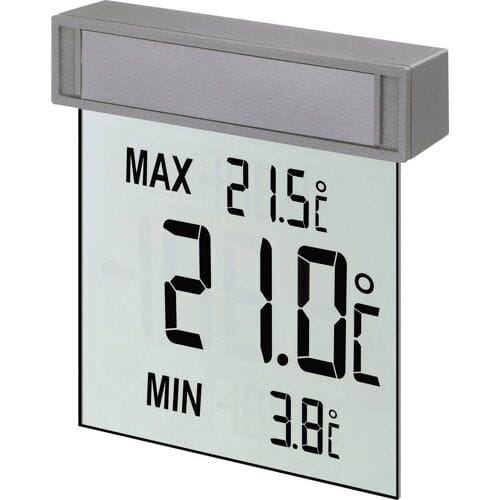 TFA Dostmann 30.1025 30.1025 Raamthermometer Zilver