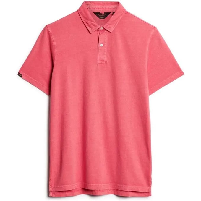 Superdry Studios Jersey Korte Mouw Poloshirt Rood M Man