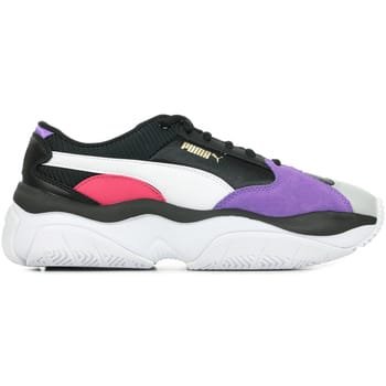 Puma Storm.Y Zwart/Violet Sportschoenen