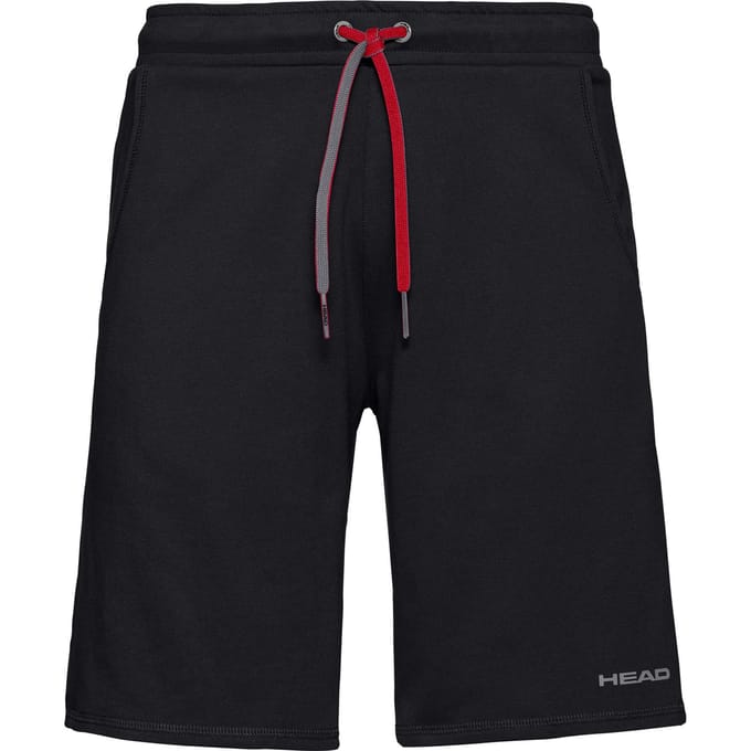 HEAD Club Jacob Shorts Jongens-Zwart,Rood