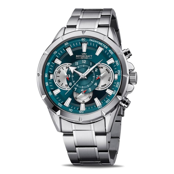 Rotorcraft - Savage RC4501 - Datum/Dag/24H Aanduiding - Chrono - Herenhorloge