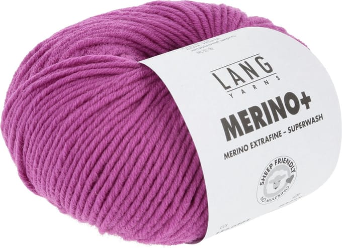 Lang Yarns Merino Plus - 365 orchidee - Merinowol Garen