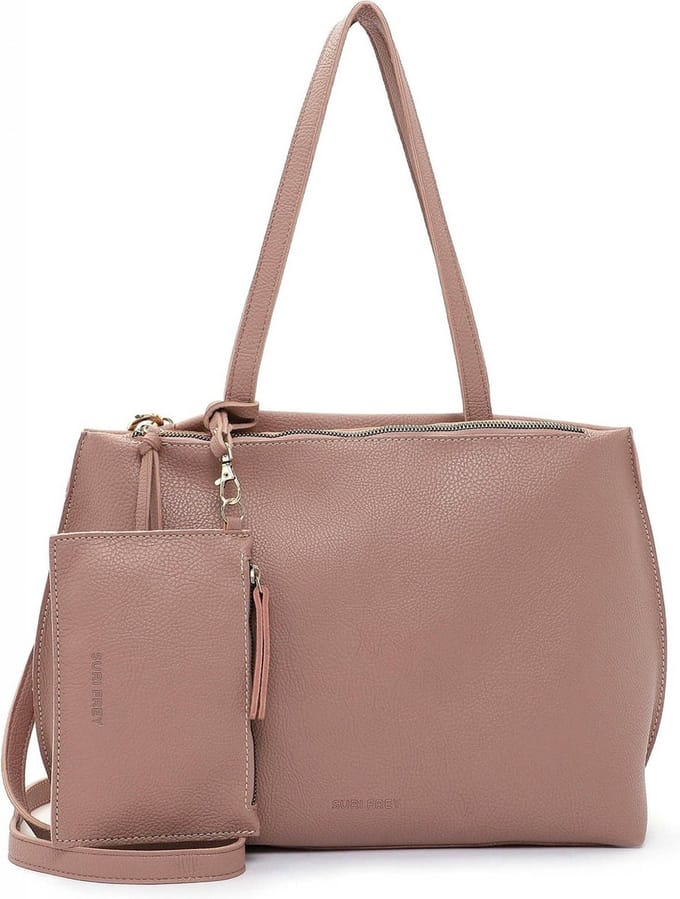 SURI FREY Schoudertas Orry Hobo Bag Oldrose Oud roze