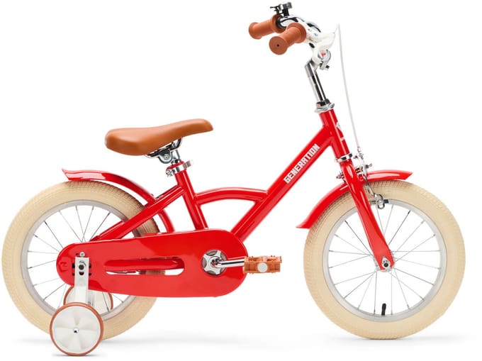 Generation Classico 14 inch Rood – Kinderfiets - Fiets voor kinderen van 3 tot 5 jaar