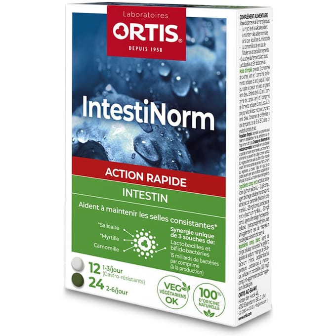 Ortis IntestiNorm 24 + 12 Tabletten