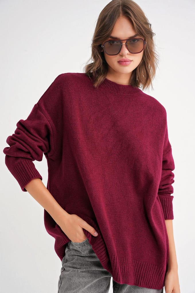 Oversized Gebreid Sweater