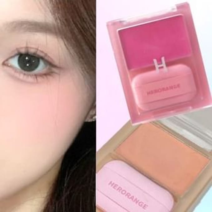 HERORANGE - Milk Mist Blusher Cream - (1-4) #02 - 5g