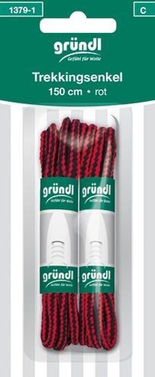 1379-1 Veters rond 150cm rood