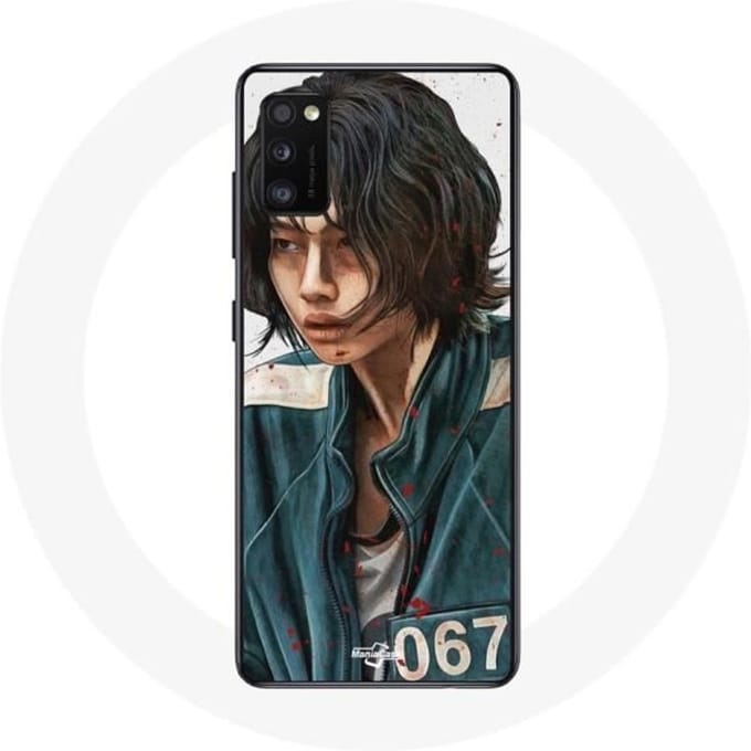 Samsung Galaxy A41 Hoesje Inktvis Game Kang Sae Byeok Nummer 067