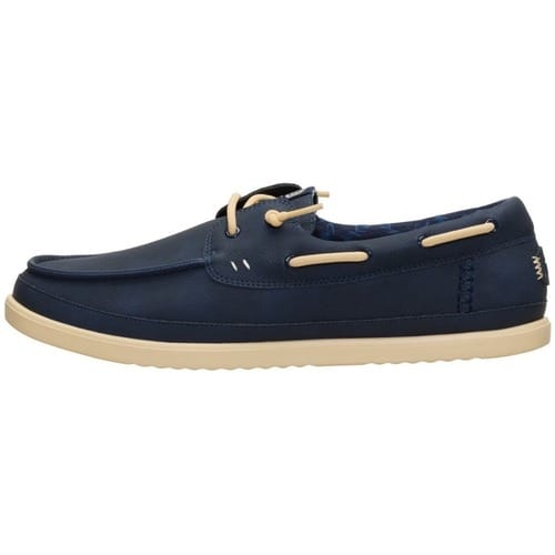 HEYDUDE - Harbor Lo Classic Heren Loafers Navy Blazer/Boulder Tan - Maat 41