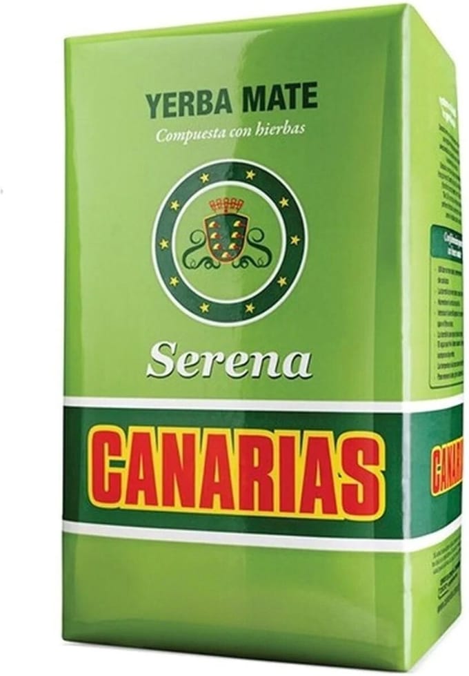 Canarias Serena yerba mate - met kalmerende kruiden - 500 gram