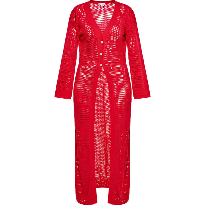 IZIA Vest Dames rood