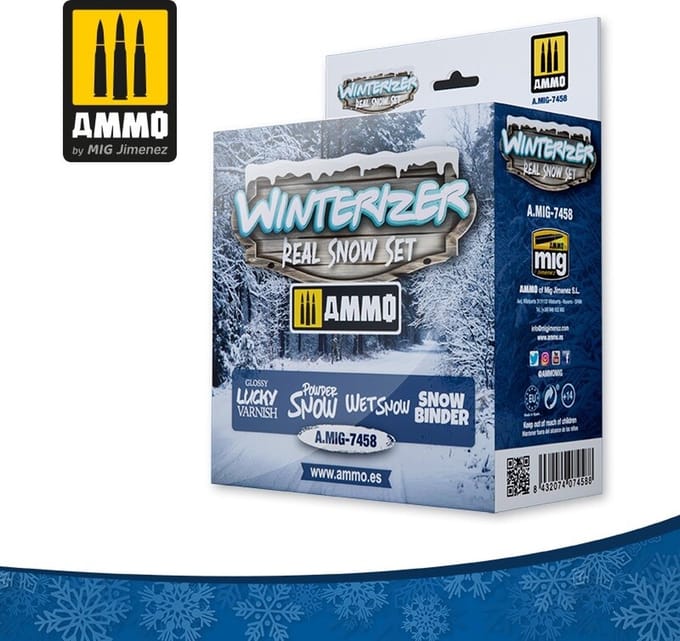 AMMO by Mig Jimenez Modelbouwdecoratie - MIG 7458 Winterizer Set Effecten set