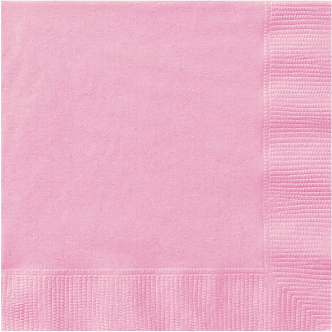 Servetten roze 20 stuks