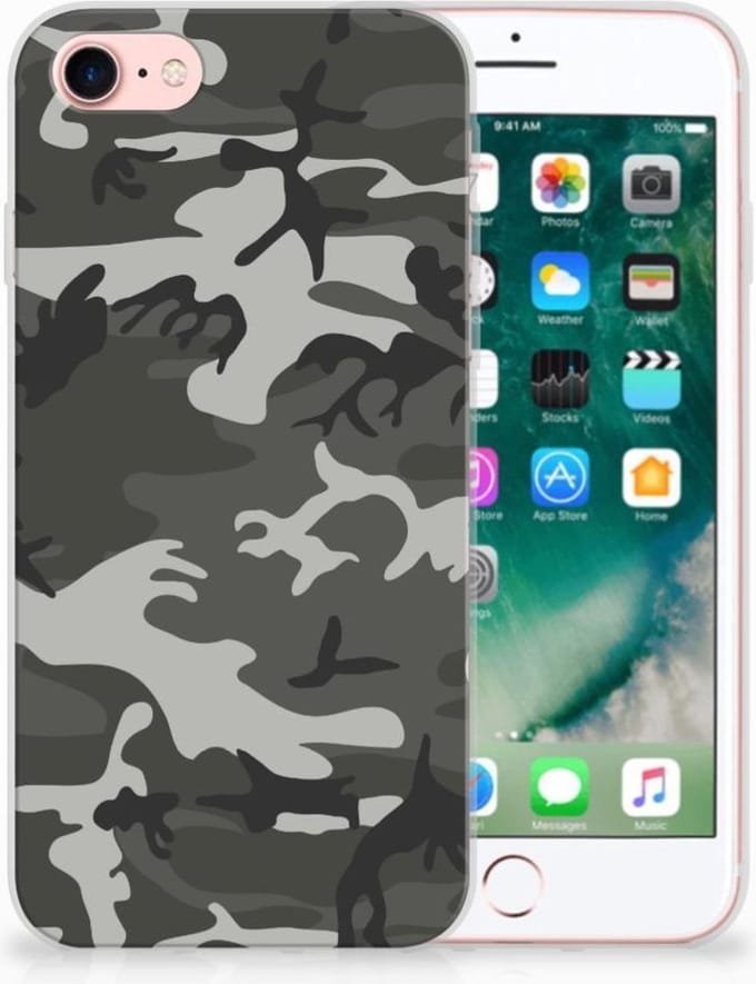 iPhone SE 2022 | SE 2020 | 8 | 7 TPU bumper Army Light
