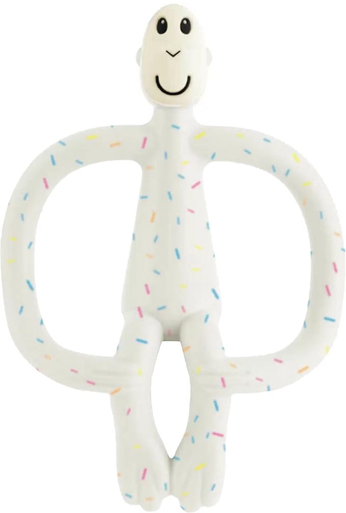Matchstick Monkey Bijtring - Confetti Crème
